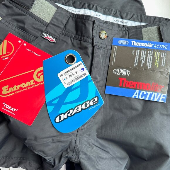 NWT - ORAGE Skiing snowboarding Thermo Waterproof Breathable Windproof pants 6 - Picture 9 of 12